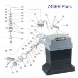Запасные части для приводов откатных ворот FAAC 746 ER
