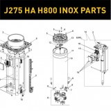 Запасные части для боллардов FAAC J275 HA H800 INOX (2020)
