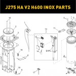 Запасные части для боллардов FAAC J275 HA V2 H600 INOX (2020)
