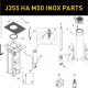 Запасные части для боллардов FAAC J355 HA M50 INOX (2020)
