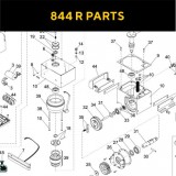 Запасные части для приводов откатных ворот FAAC 844 R (2020)