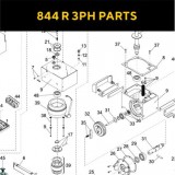 Запасные части для приводов откатных ворот FAAC 844 R 3PH (2020)