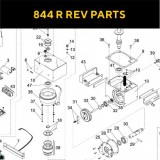 Запасные части для приводов откатных ворот FAAC 844 R REV (2020)