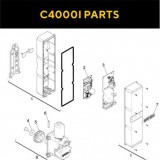 Запасные части для приводов откатных ворот FAAC C4000I (2020)