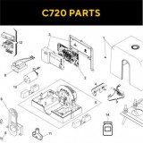 Запасные части для приводов откатных ворот FAAC C720 (2020)