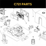 Запасные части для приводов откатных ворот FAAC C721 (2020)