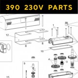 Запасные части для приводов распашных ворот FAAC 390 230V (2020)