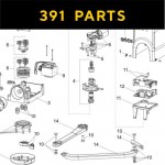 Запасные части для приводов распашных ворот FAAC 391 (2020)