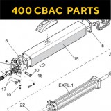 Запасные части для приводов распашных ворот FAAC 400 CBAC (2020)