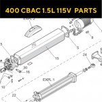 Запасные части для приводов распашных ворот FAAC 400 CBAC 1.5L 115V (2020)
