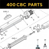 Запасные части для приводов распашных ворот FAAC 400 CBC (2020)