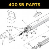 Запасные части для приводов распашных ворот FAAC 400 SB (2020)
