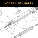 Запасные части для приводов распашных ворот FAAC 400 SB 1L 115V (2020)