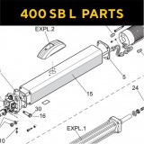 Запасные части для приводов распашных ворот FAAC 400 SB L (2020)