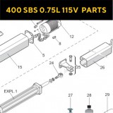 Запасные части для приводов распашных ворот FAAC 400 SBS 0.75L 115V (2020)