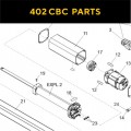 Запасные части для приводов распашных ворот FAAC 402 CBC (2020)