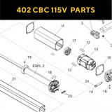 Запасные части для приводов распашных ворот FAAC 402 CBC 115V (2020)