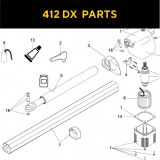 Запасные части для приводов распашных ворот FAAC 412 DX (2020)