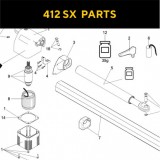Запасные части для приводов распашных ворот FAAC 412 SX (2020)