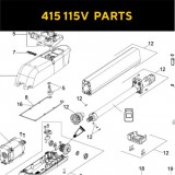 Запасные части для приводов распашных ворот FAAC 415 115V (2020)