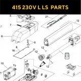 Запасные части для приводов распашных ворот FAAC 415 230V L LS (2020)