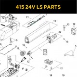 Запасные части для приводов распашных ворот FAAC 415 24V LS (2020)