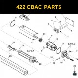 Запасные части для приводов распашных ворот FAAC 422 CBAC (2020)