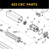 Запасные части для приводов распашных ворот FAAC 422 CBC (2020)