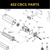 Запасные части для приводов распашных ворот FAAC 422 CBCS (2020)