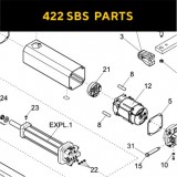 Запасные части для приводов распашных ворот FAAC 422 SBS (2020)