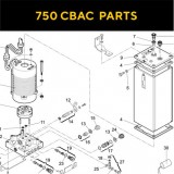 Запасные части для приводов распашных ворот FAAC 750 CBAC (2020)