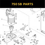 Запасные части для приводов распашных ворот FAAC 750 SB (2020)