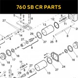 Запасные части для приводов распашных ворот FAAC 760 SB CR RESTYLING (2020)