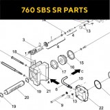 Запасные части для приводов распашных ворот FAAC 760 SBS SR RESTYLING (2020)