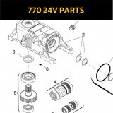 Запасные части для приводов распашных ворот FAAC 770 24V (2020)