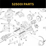Запасные части для приводов распашных ворот FAAC S2500I (2020)