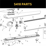Запасные части для приводов распашных ворот FAAC S418 (2020)