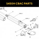 Запасные части для приводов распашных ворот FAAC S450H CBAC (2020)
