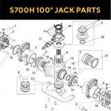 Запасные части для приводов распашных ворот FAAC S700H 100° JACK (2020)