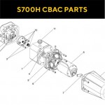 Запасные части для приводов распашных ворот FAAC S700H CBAC (2020)