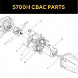 Запасные части для приводов распашных ворот FAAC S700H CBAC (2020)