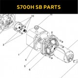 Запасные части для приводов распашных ворот FAAC S700H SB (2020)