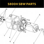 Запасные части для приводов распашных ворот FAAC S800H SBW (2020)
