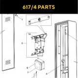 Запасные части для автоматических шлагбаумов FAAC 617/4 (2020)