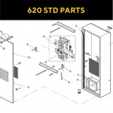 Запасные части для автоматических шлагбаумов FAAC 620 STD (2020)