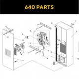 Запасные части для автоматических шлагбаумов FAAC 640 (2020)