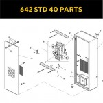 Запасные части для автоматических шлагбаумов FAAC 642 STD 40 (2020)