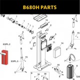 Запасные части для автоматических шлагбаумов FAAC B680H (2020)
