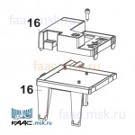 Кронштейн крепления платы для привода FAAC 391