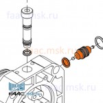 Перепускной поршень для приводов FAAC S450 H и шлагбаума B680